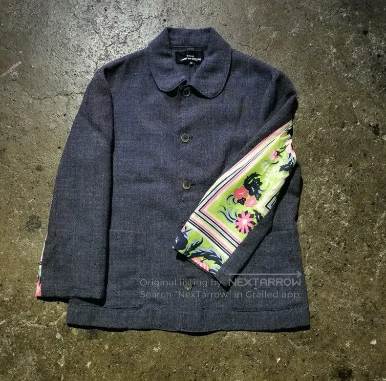 Comme des Garcons Comme Des Garcons Scarf Patchwork Jacket Size M / US 6-8 / IT 42-44 - 1 Thumbnail