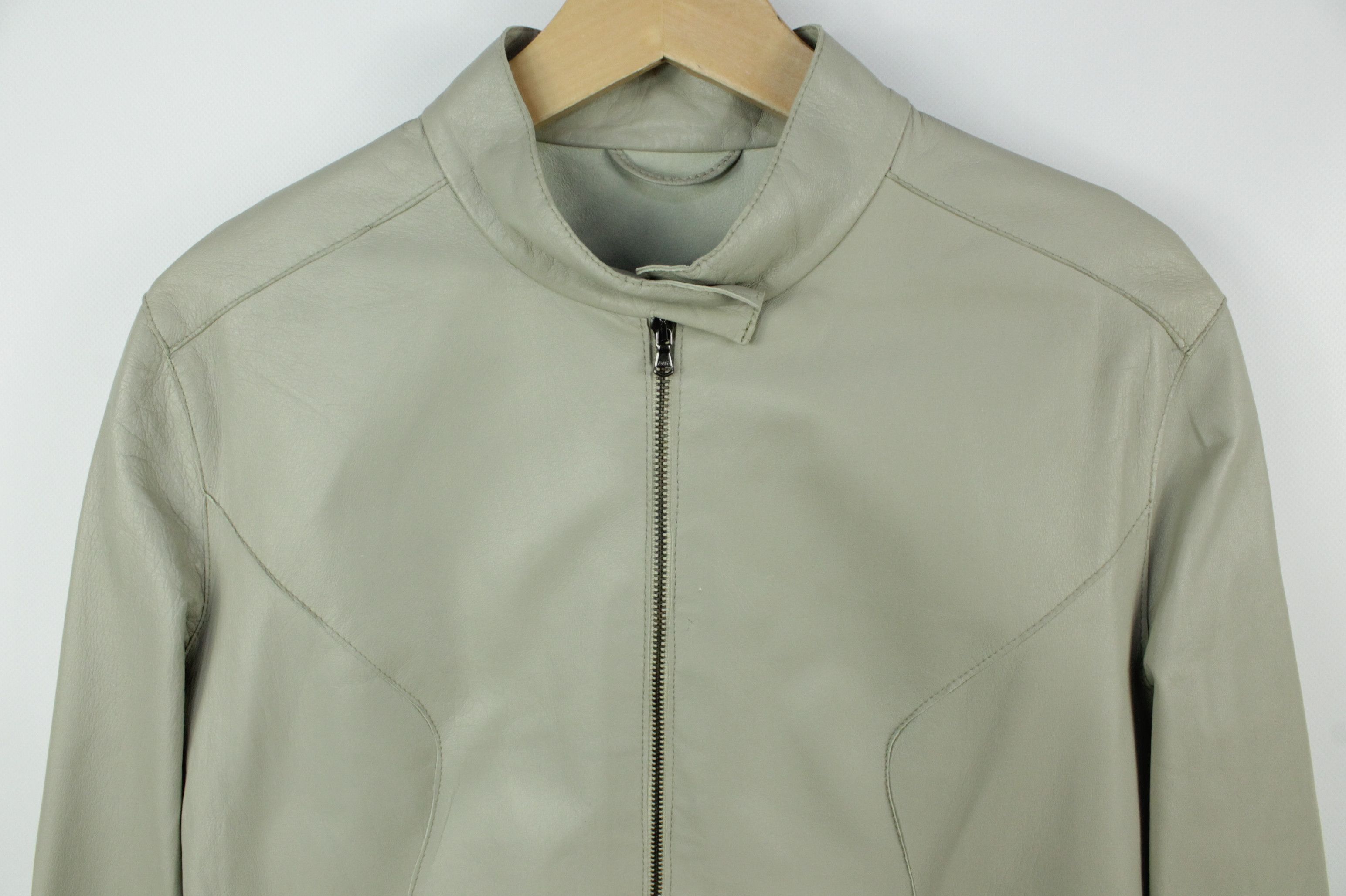 Vintage Compagnia Delle Pelli Light Leather Jacket Women's Size M / US 6-8 / IT 42-44 - 2 Thumbnail