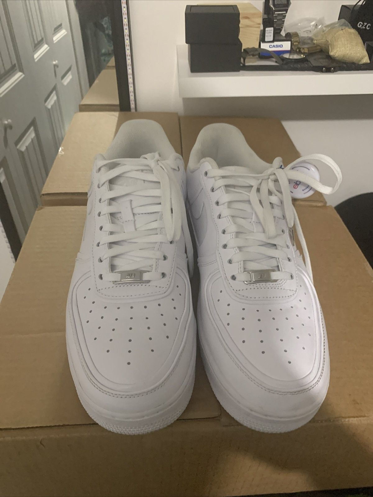 John Elliott × Nike John Elliot x Nike Air Force 1 low Size US 13 / EU 46 - 1 Thumbnail