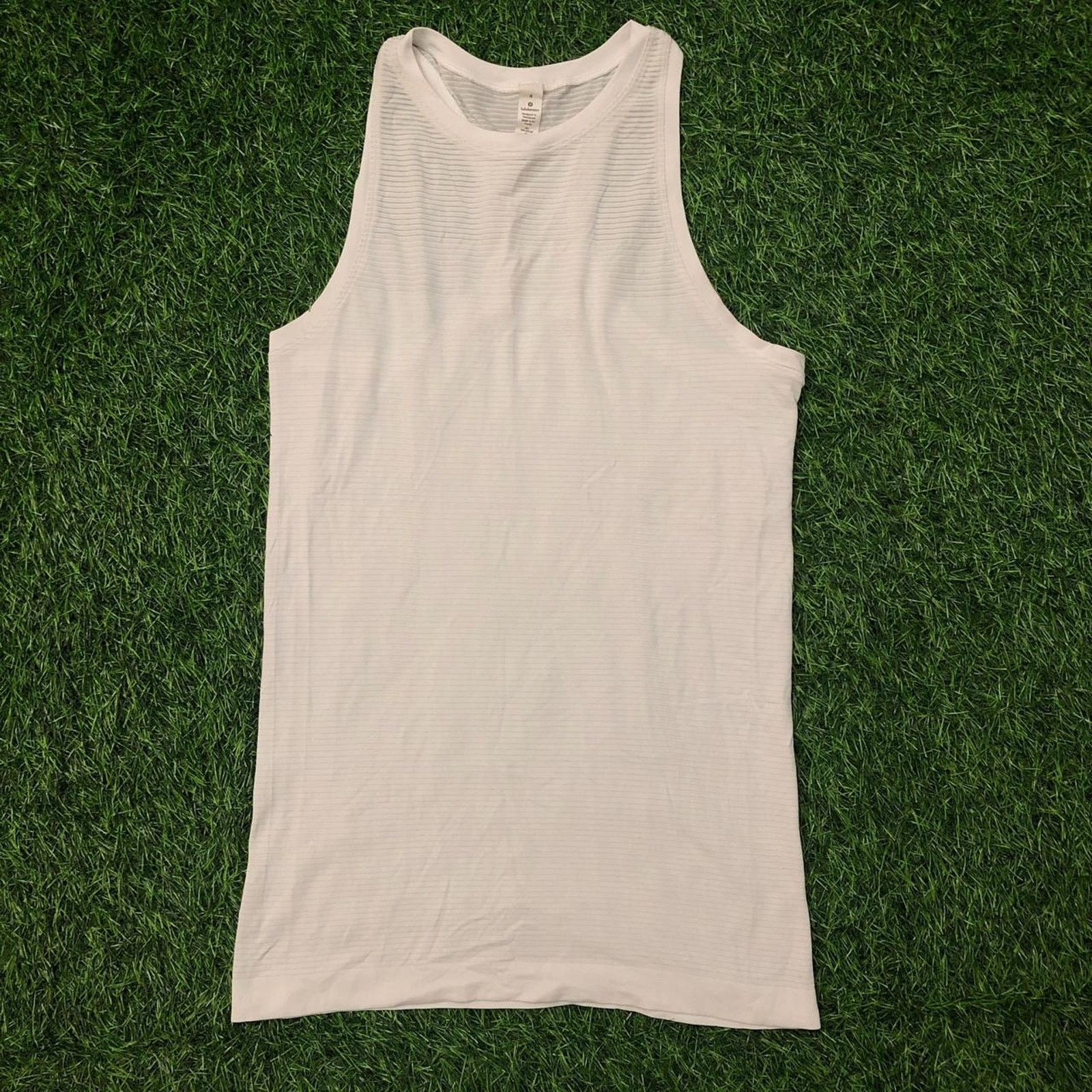 Lululemon Women's White LuluLemon Athletic Tank Top Size S / US 4 / IT 40 - 1 Thumbnail