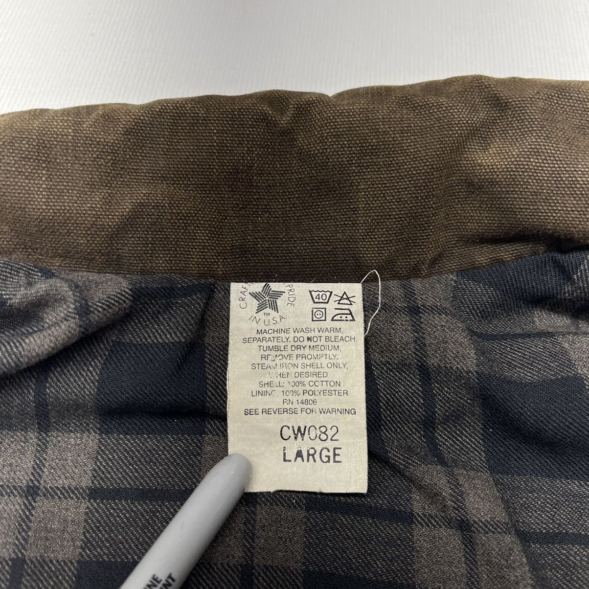 Carhartt × Vintage Carhartt Jacket Brown Duster Chore Barn Coat Canvas Full Zip Size US L / EU 52-54 / 3 - 13 Thumbnail