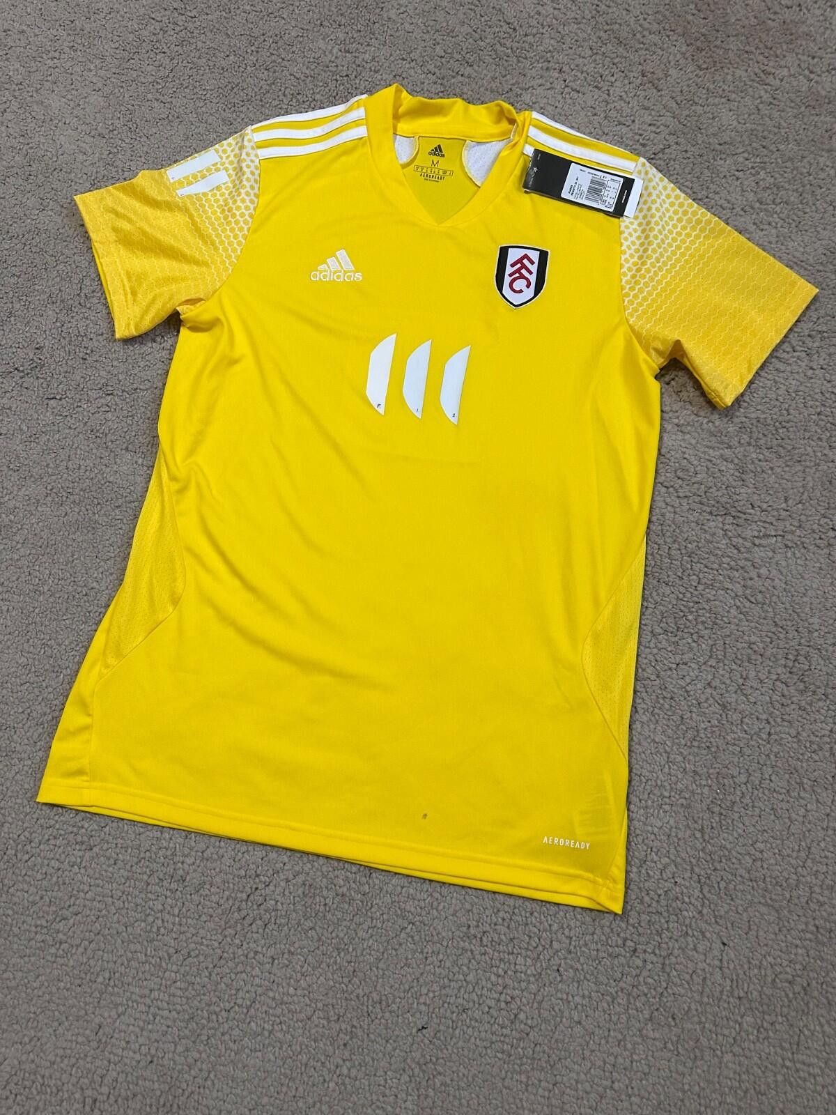 Adidas Adidas Fulham 2021/22 Football Shirt Soccer Jersey Sz M Size US M / EU 48-50 / 2 - 2 Thumbnail