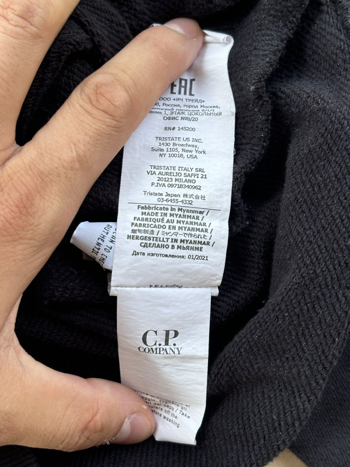 C.P. Company × Massimo Osti VINTAGE CP COMPANY SWEATER MINI LOGO LUXURY Size US S / EU 44-46 / 1 - 7 Thumbnail