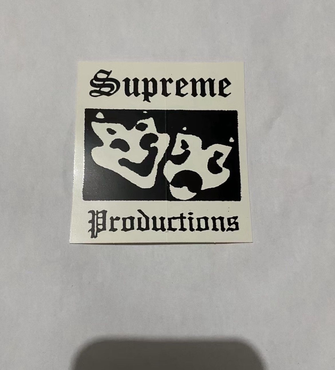 Supreme Supreme Productions Sticker (SS16) Size ONE SIZE - 1 Thumbnail