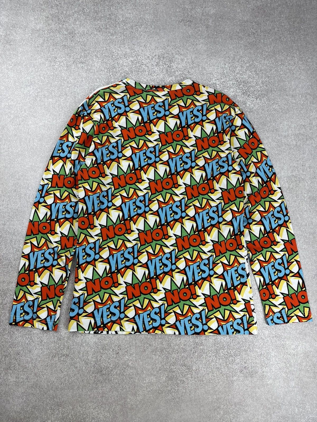 Comme des Garcons × Comme des Garcons SHIRT × Japanese Brand Comme des Garcons Shirt Comic Graphic Long Sleeve Size M Size US M / EU 48-50 / 2 - 9 Thumbnail