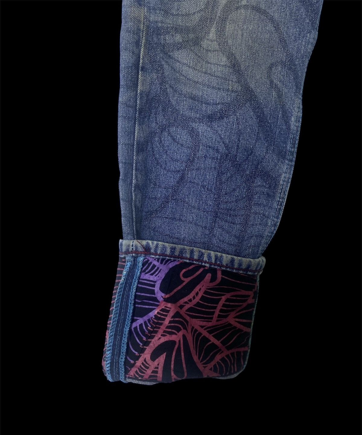 Evisu Vintage Multicolur Evisu Denim Made In Japan Size US 28 / EU 44 - 5 Thumbnail