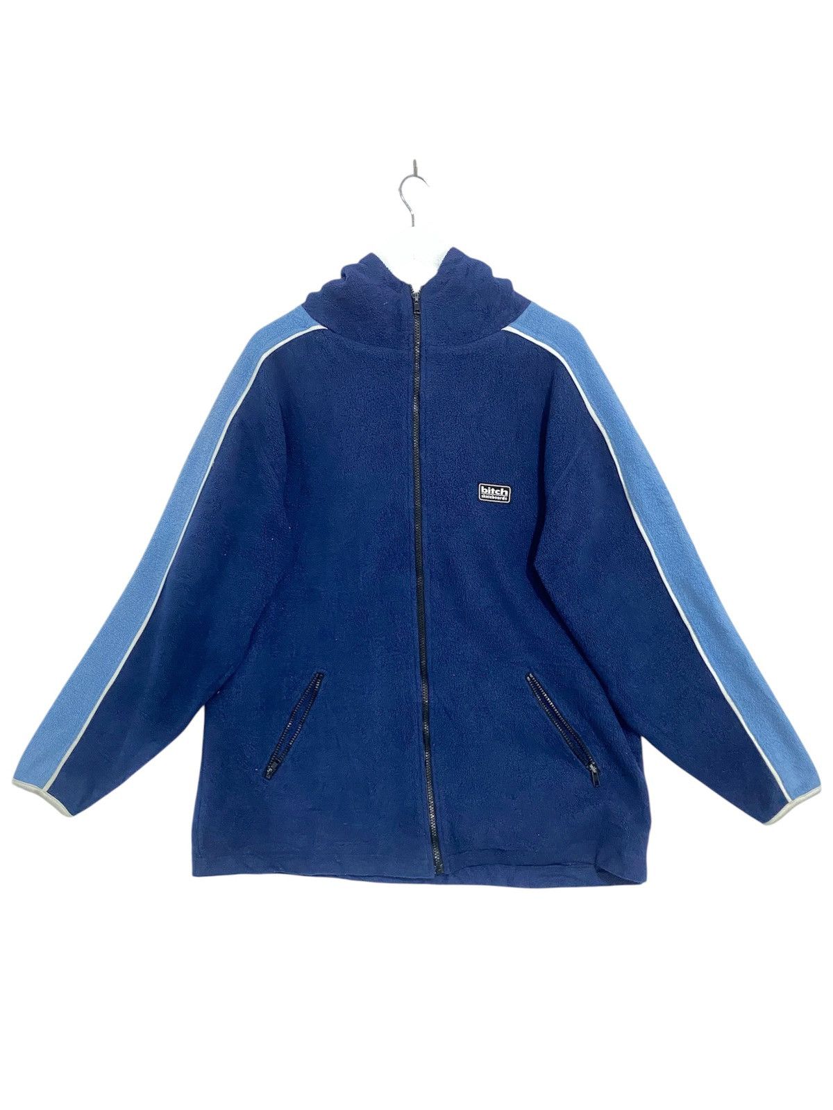 Vintage Vintage Bitch Skateboards Full Zip Hoodie Size US L / EU 52-54 / 3 - 1 Thumbnail