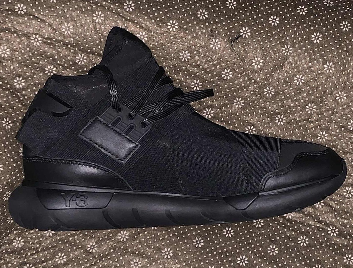 Y-3 adidas Y-3 Qasa High Triple Black - DEADSTOCK w/ Box Size US 9 / EU 42 - 3 Thumbnail