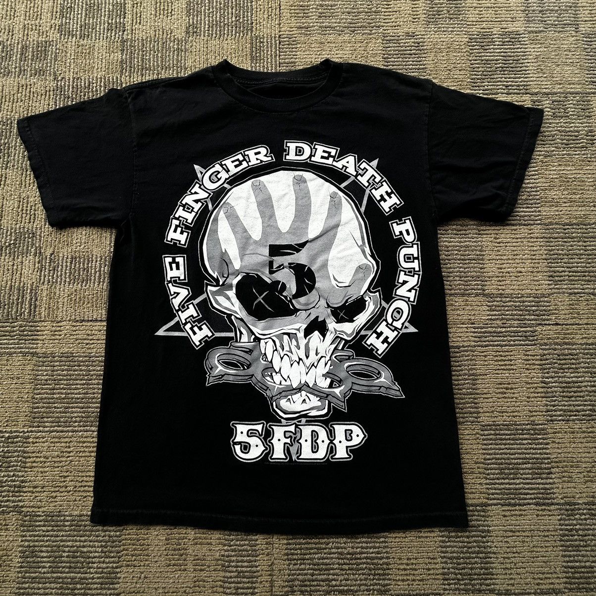 Band Tees 5 Finger Death Punch T-shirt 1,2 F*ck You! Size US M / EU 48-50 / 2 - 1 Thumbnail