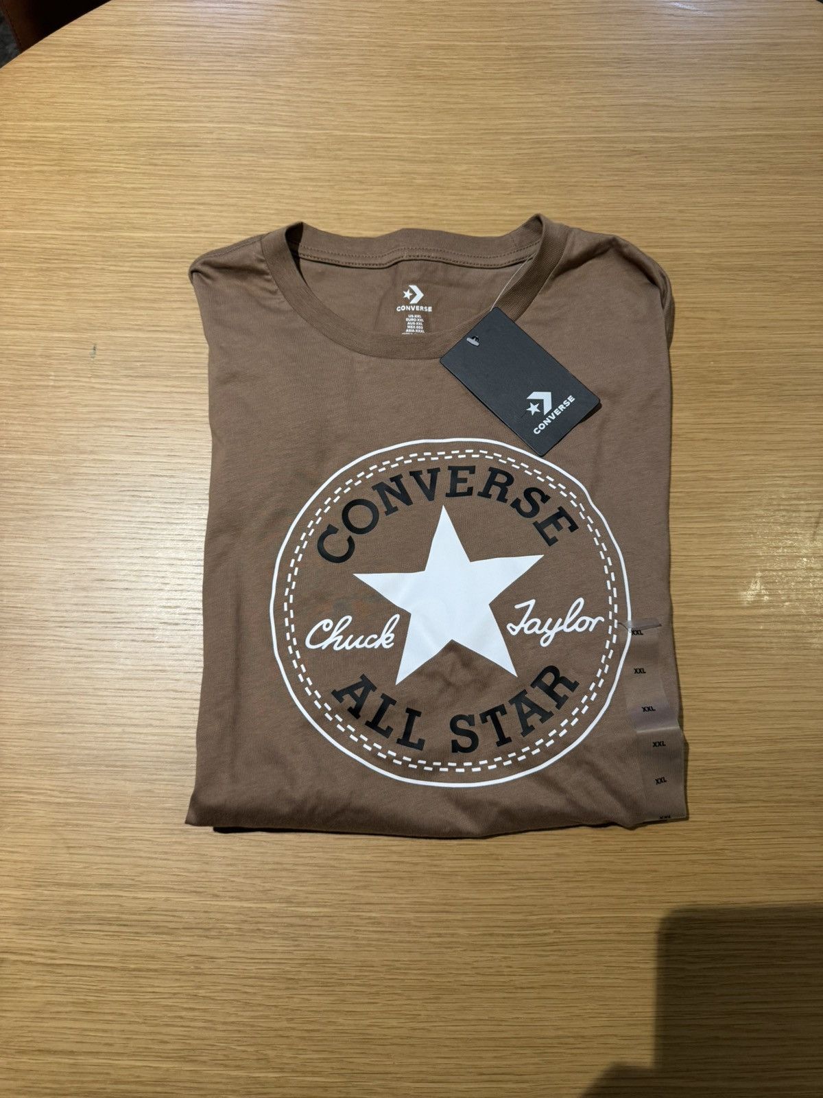 Converse Brand new brown/rust Converse tshirt Size US XXL / EU 58 / 5 - 1 Thumbnail