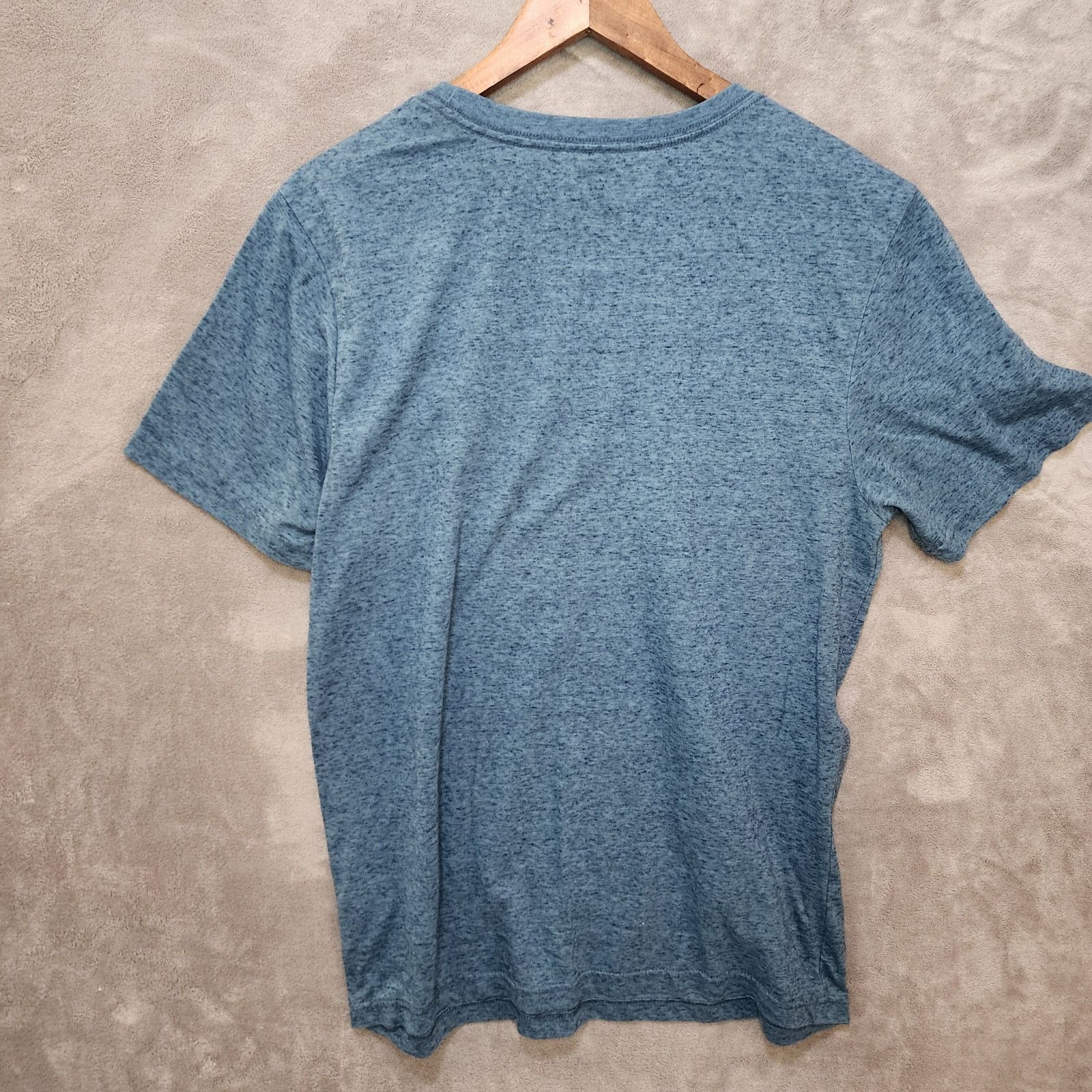 Hurley Hurley Men's M Heather Blue Green Tee Size US M / EU 48-50 / 2 - 2 Thumbnail