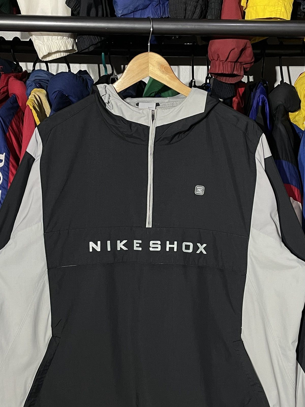 Nike × Vintage Windbreaker Nike Shox 00’s Size US XL / EU 56 / 4 - 7 Thumbnail