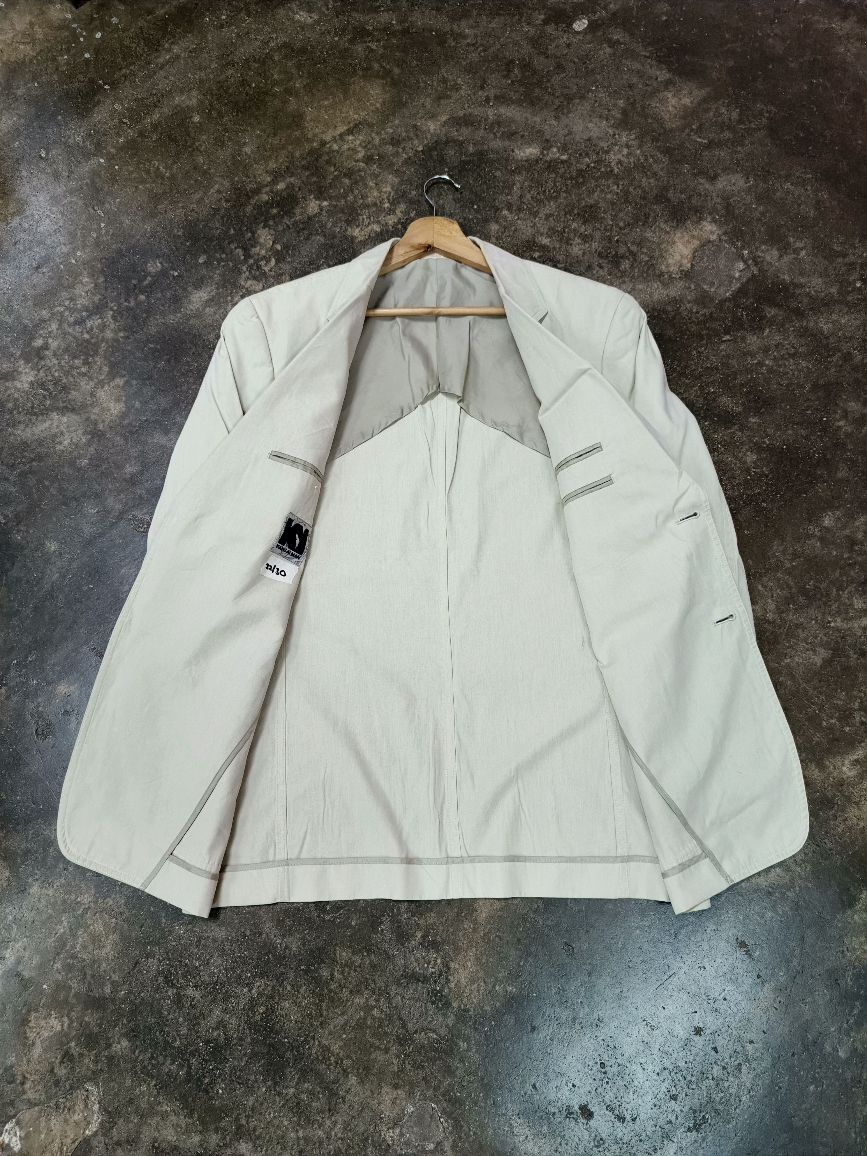 Kansai Yamamoto KANSAI MAN BLAZER JACKET Size 44R - 2 Thumbnail