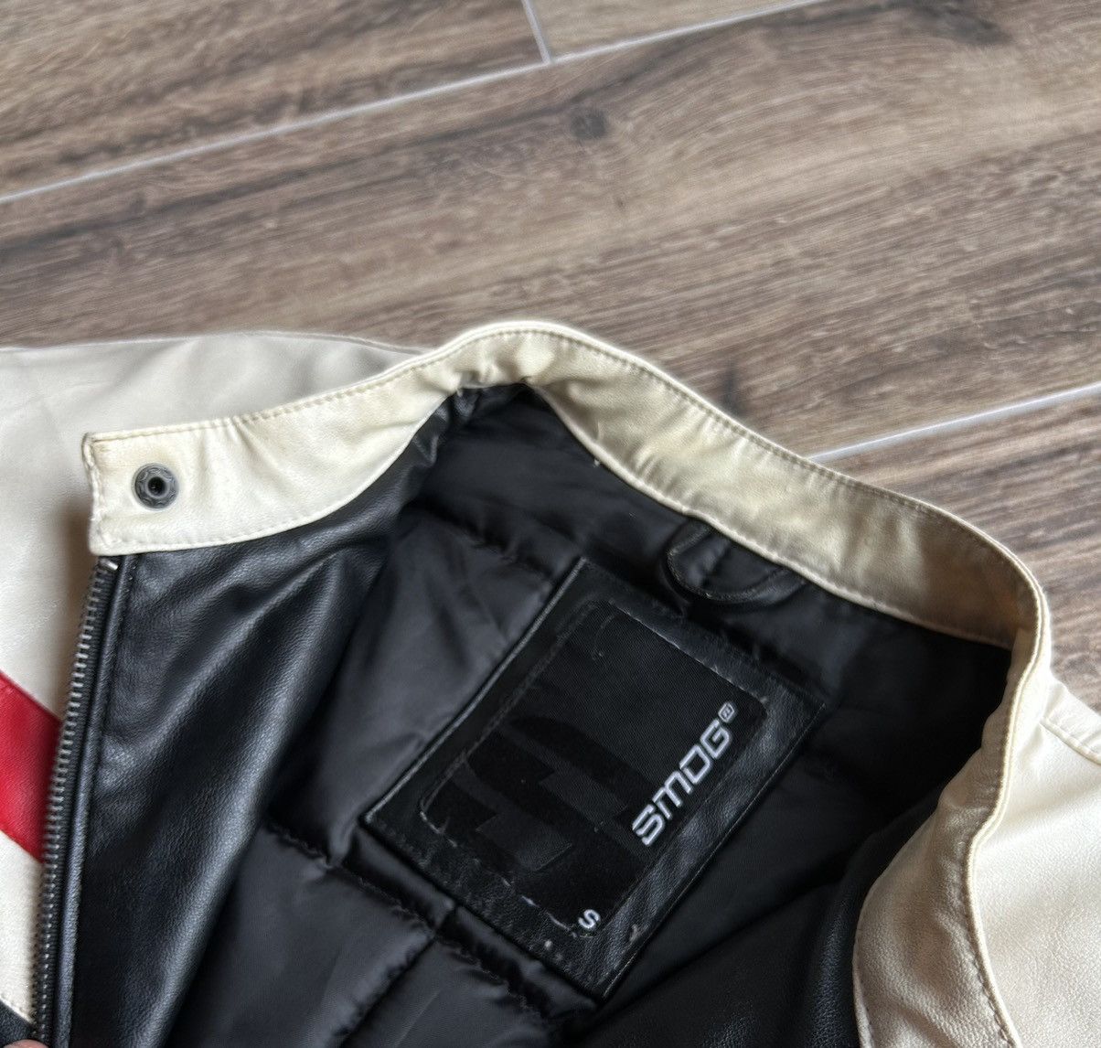 Japanese Brand Smog Eco leather jacket racing y2k Size US S / EU 44-46 / 1 - 8 Thumbnail