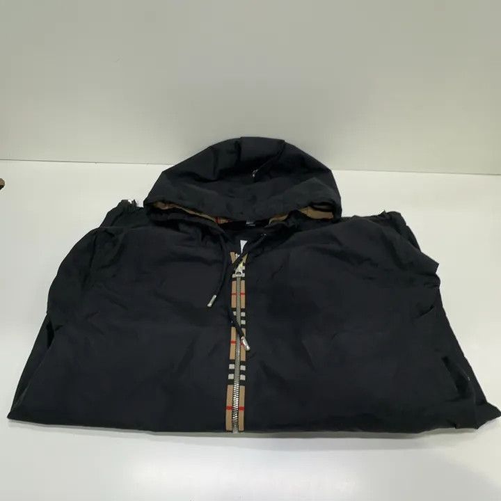 Burberry Burberry Burberry Black Zip-up Hooded Jacket-2507 Size US L / EU 52-54 / 3 - 6 Thumbnail