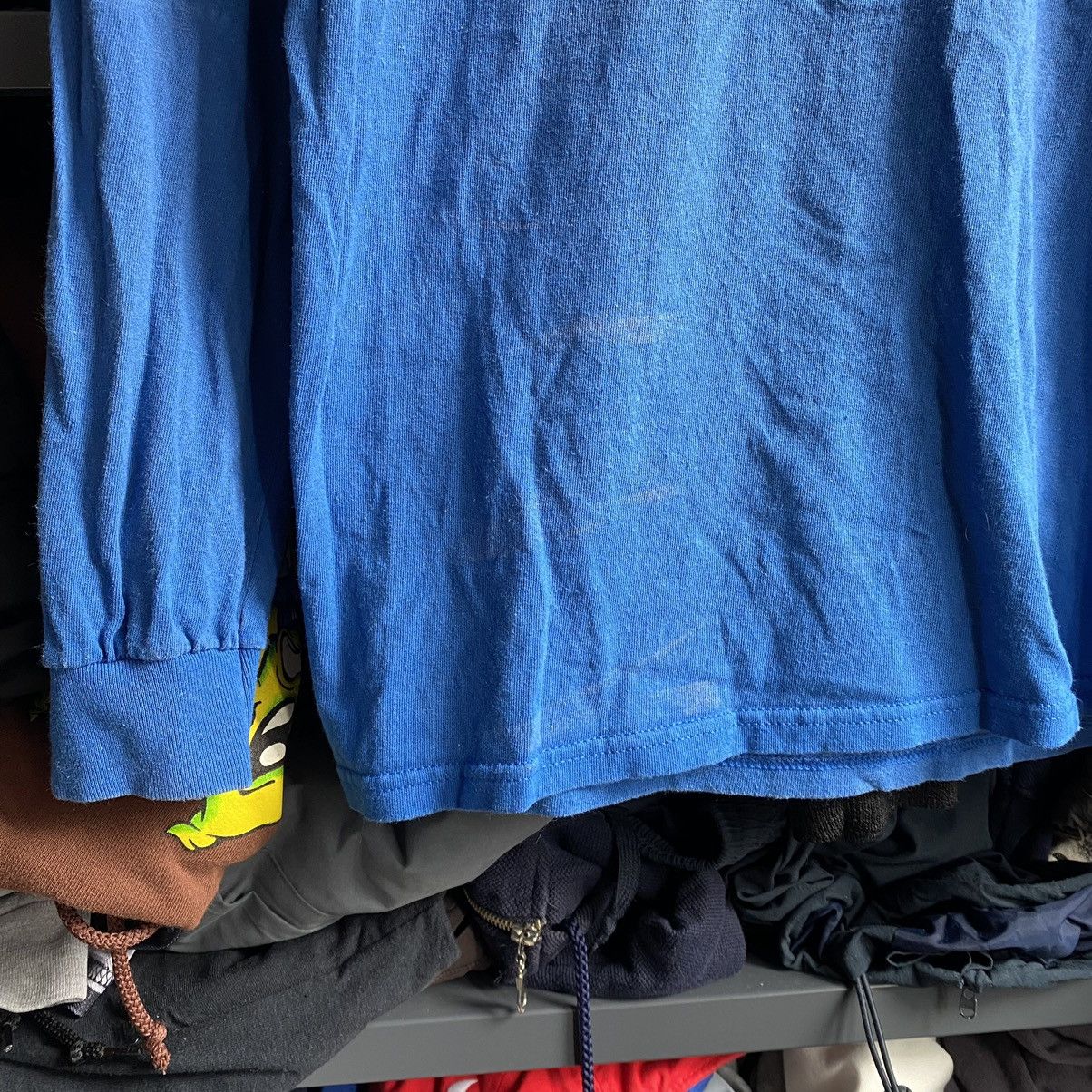 Brockhampton BROCKHAMPTON IRIDESCENT BLUE BH LONG SLEEVE T SHIRT Size US S / EU 44-46 / 1 - 5 Thumbnail