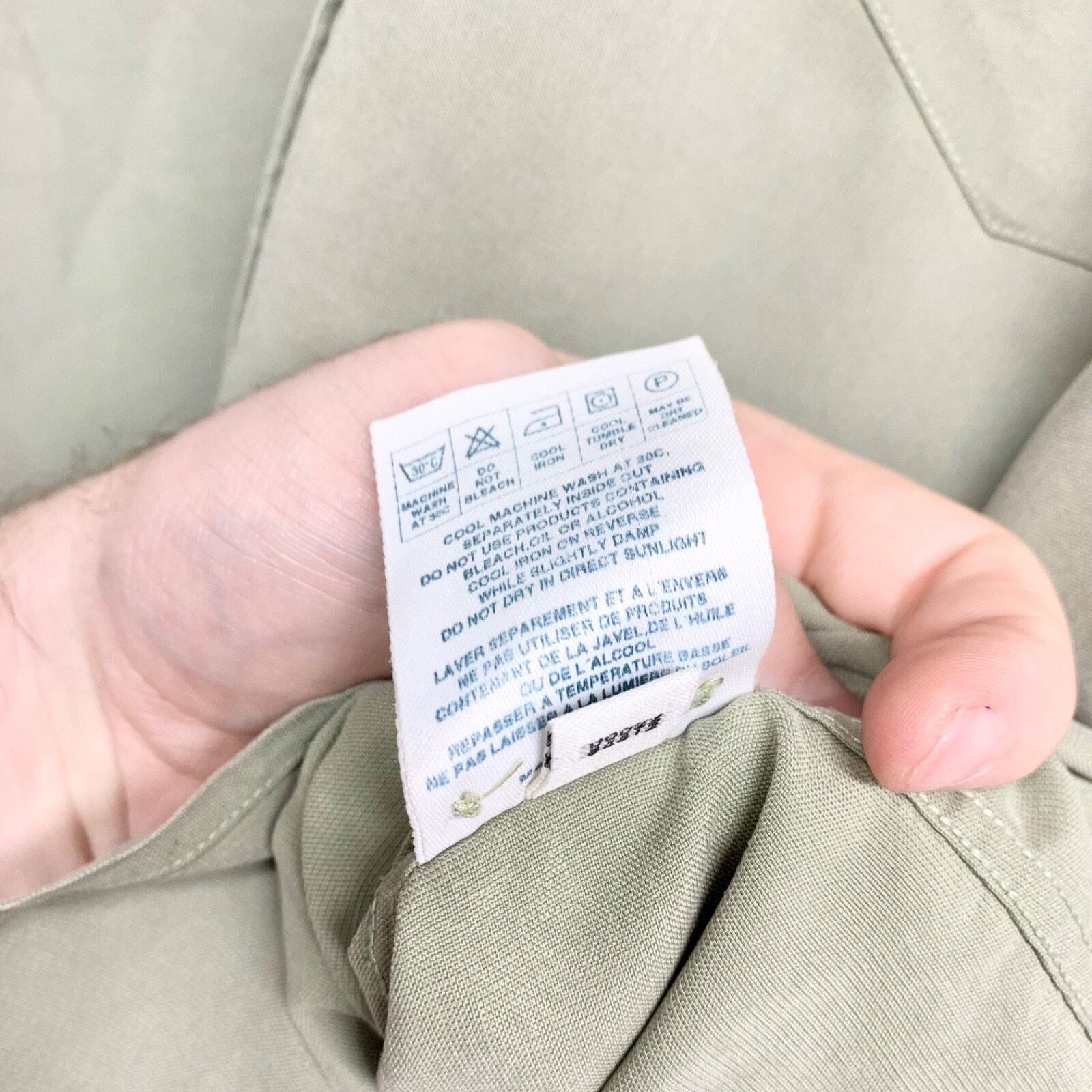Ted Baker Ted Baker Shirt Size 2 Long Sleeve Button Down Sage Green Size US M / EU 48-50 / 2 - 6 Thumbnail