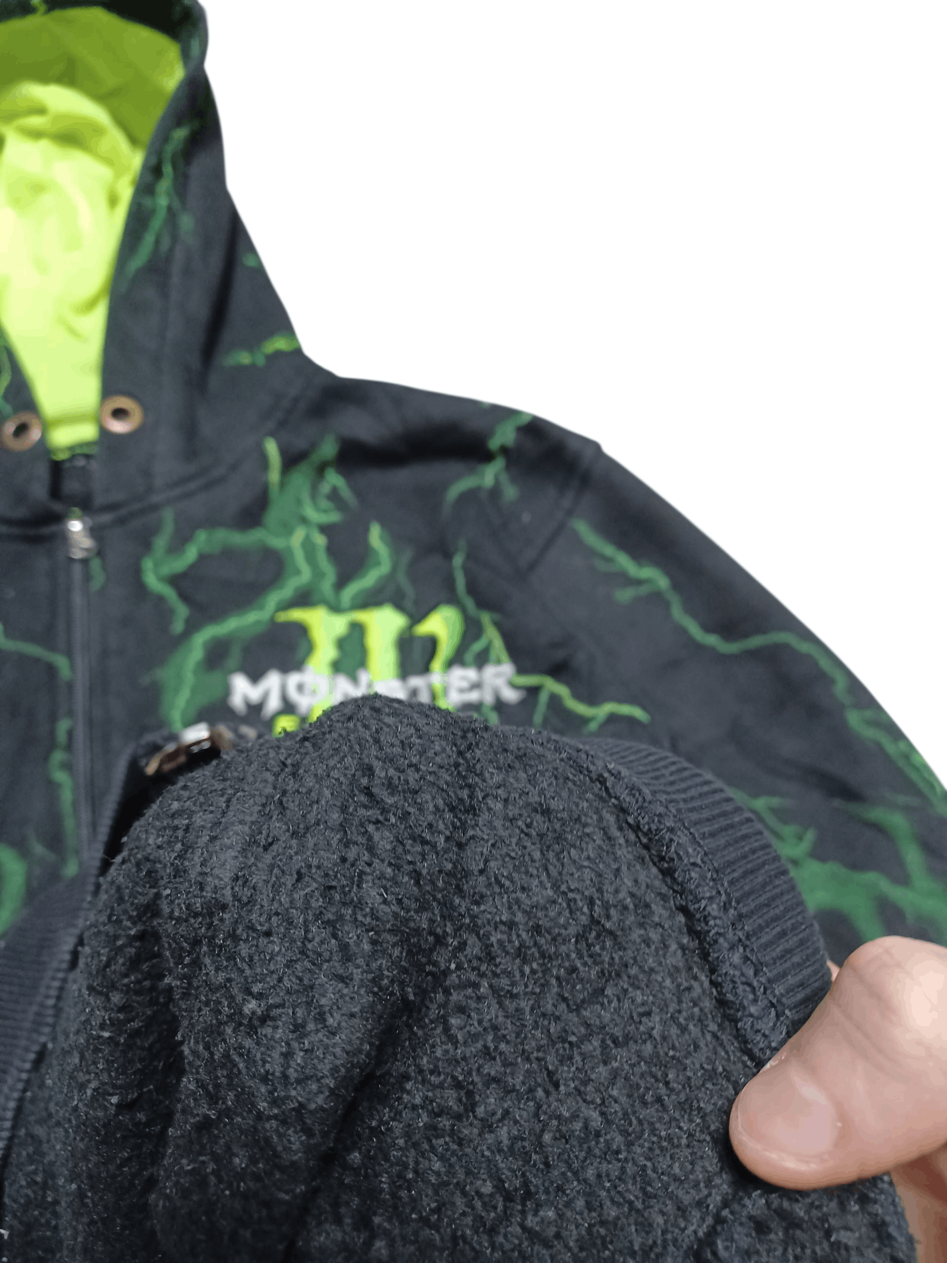 Other MONSTER ENERGY FIRE SK8 STREETWEAR RAP ZIP HOODIE Size US L / EU 52-54 / 3 - 5 Thumbnail