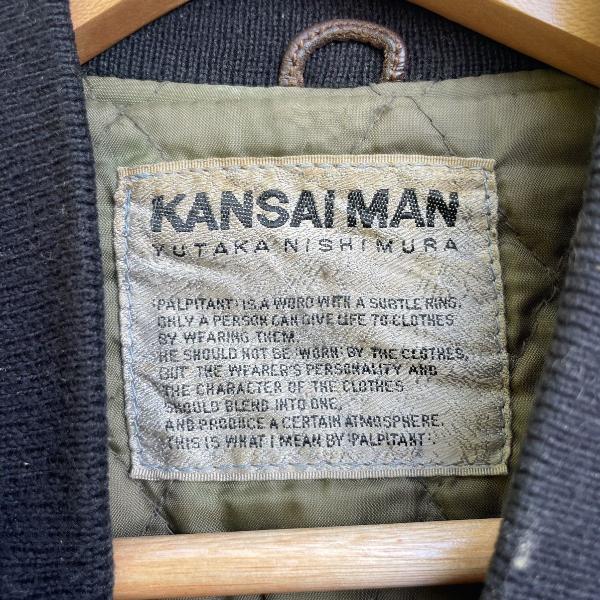 Kansai Yamamoto × Yohji Yamamoto 💥Vintage 90s KansaimanYutakanishimura Bomber Varsity Jacket Size US M / EU 48-50 / 2 - 9 Thumbnail
