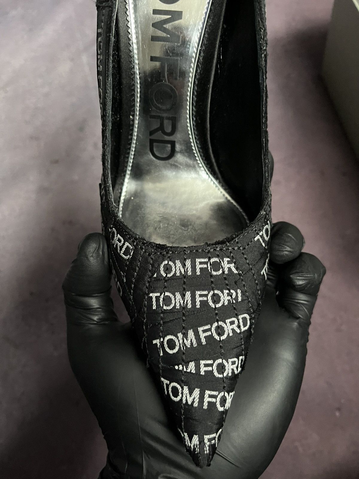 Tom Ford Tom Ford Label Covered T Screw Pointed Toe Size US 6.5 / IT 36.5 - 16 Thumbnail