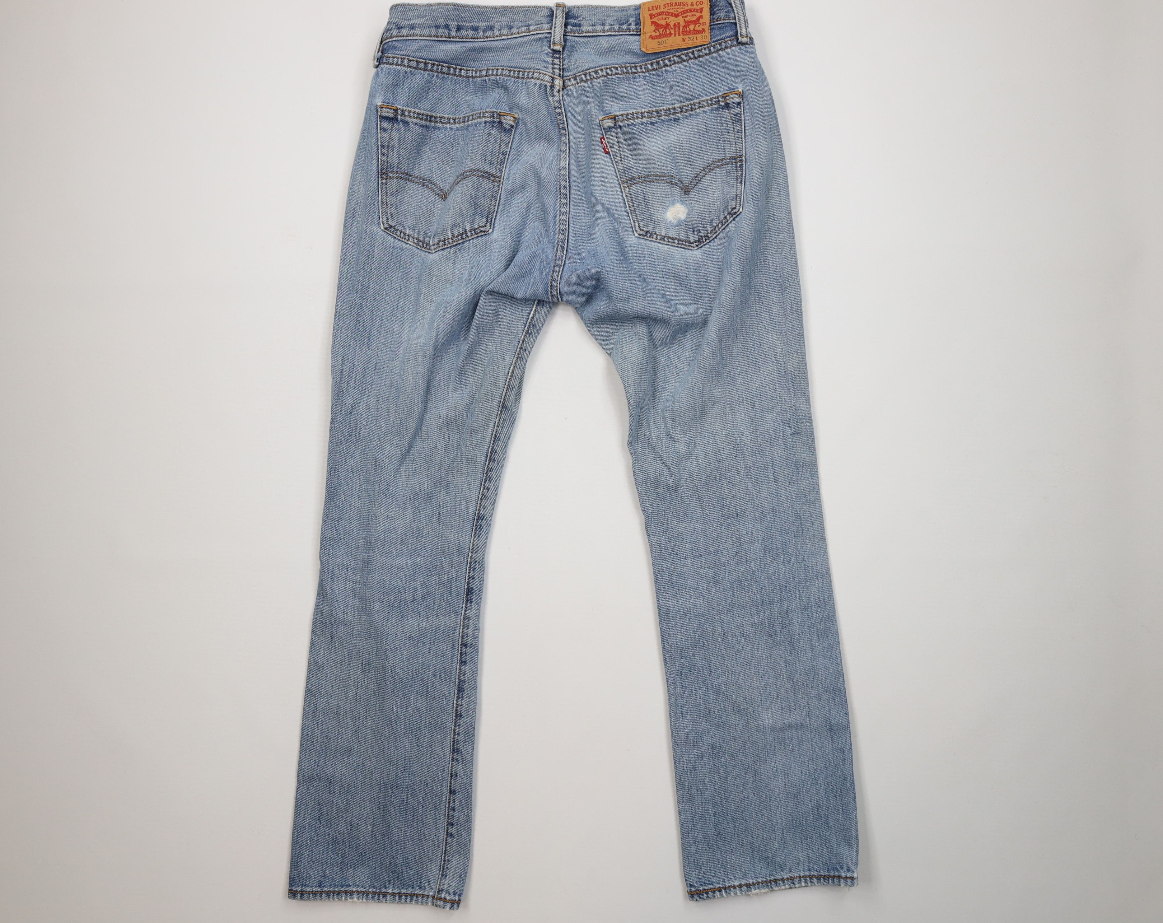 Levi's Vintage Y2K Levis 501xx Original Button Fly Denim Jeans Size US 32 / EU 48 - 12 Thumbnail