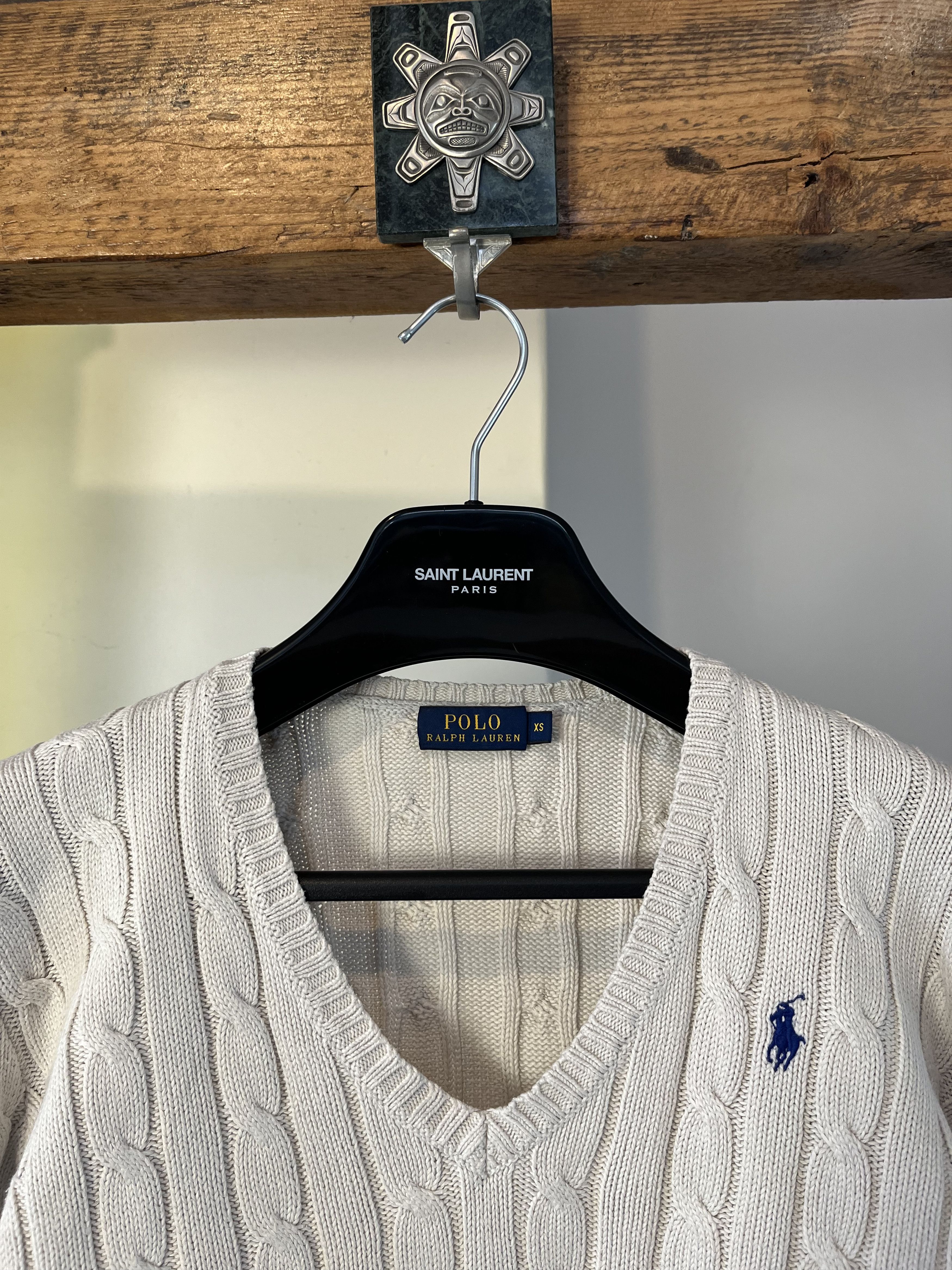 Polo Ralph Lauren Polo Ralph Lauren Cable Knit Sweater Old Money Size XS / US 0-2 / IT 36-38 - 3 Thumbnail