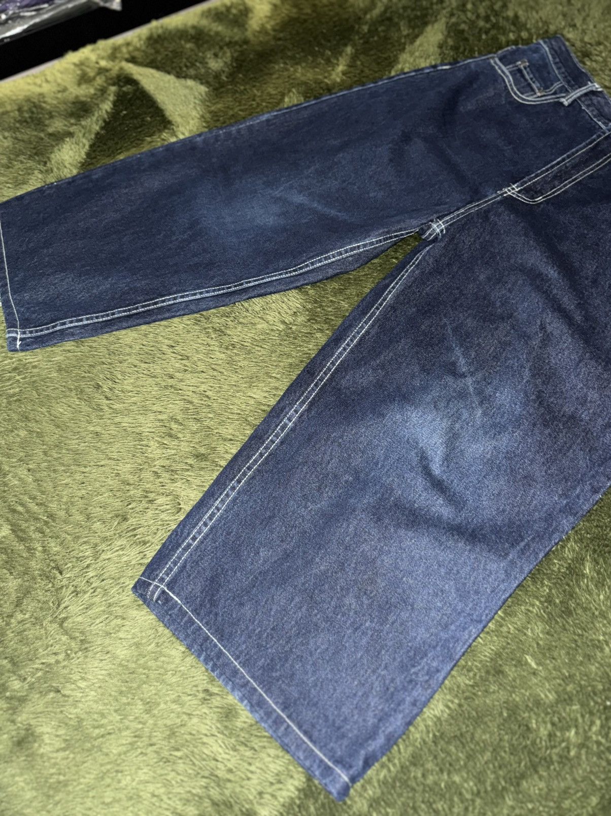 Nautica [38] 00s Nautica USA Loose Straight Cropped Denim Pants Size US 38 / EU 54 - 6 Thumbnail