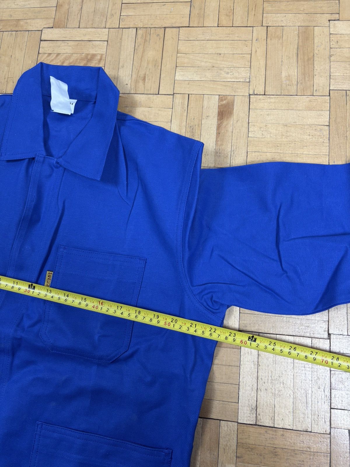 Le Laboureur Mercure vintage French chore coat three pockets workwear Size US M / EU 48-50 / 2 - 6 Thumbnail