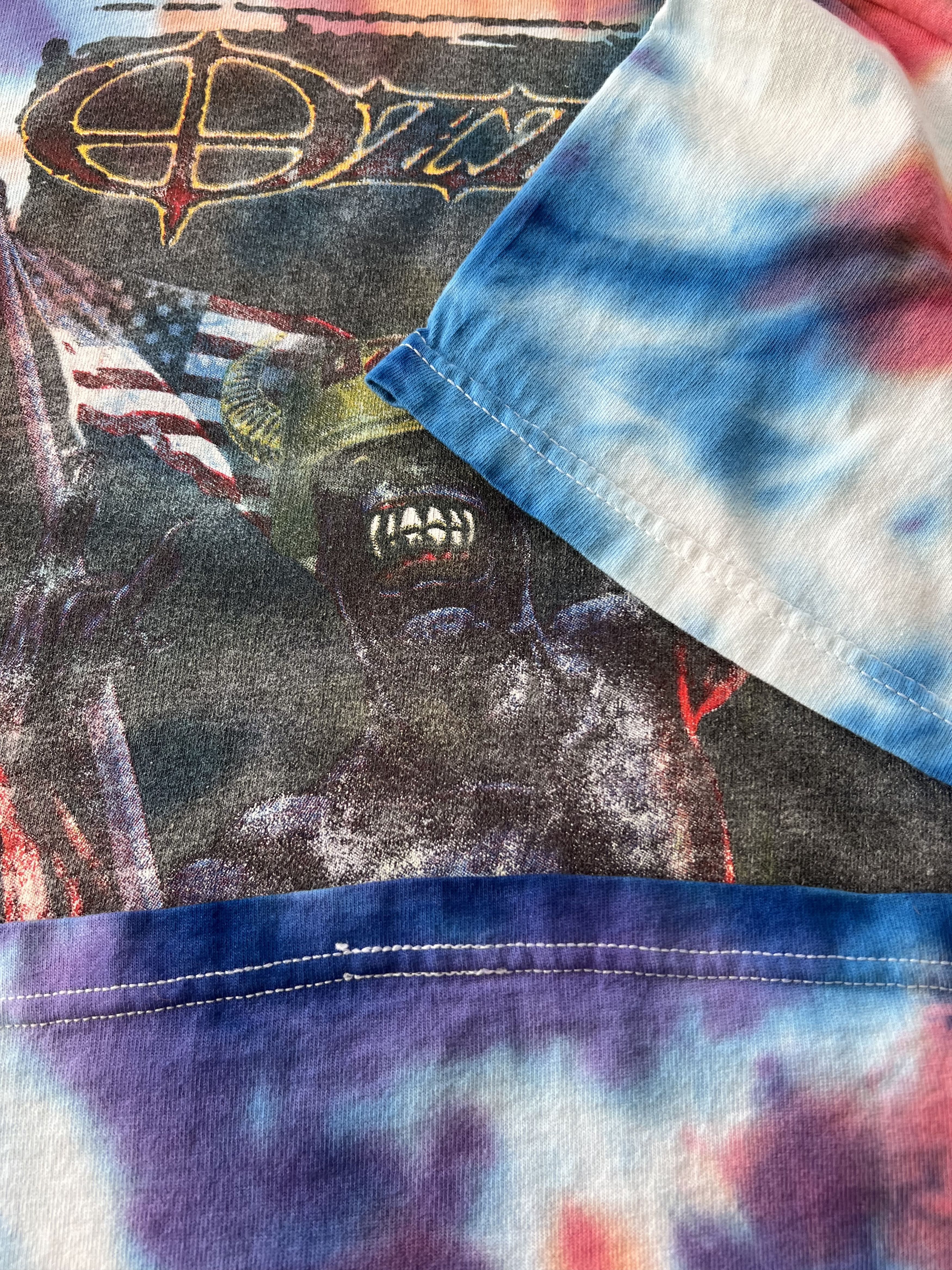 Band Tees Vintage 2003 Ozzy Osbourne Ozzfest Korn Tie Dye T-shirt Size US L / EU 52-54 / 3 - 6 Thumbnail