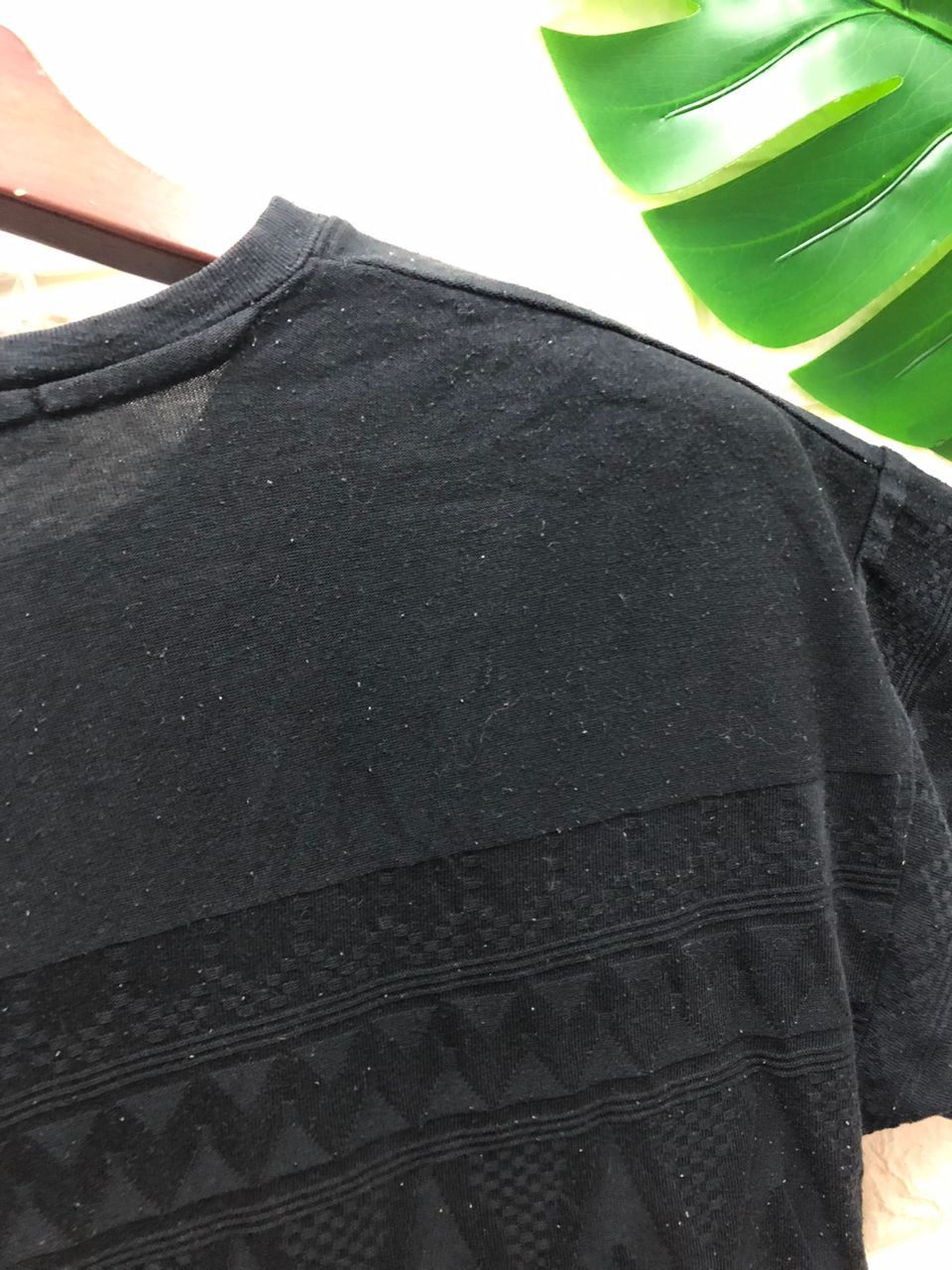 Japanese Brand vintage Neverend Knitwear Quilted t shirt Size US M / EU 48-50 / 2 - 4 Thumbnail