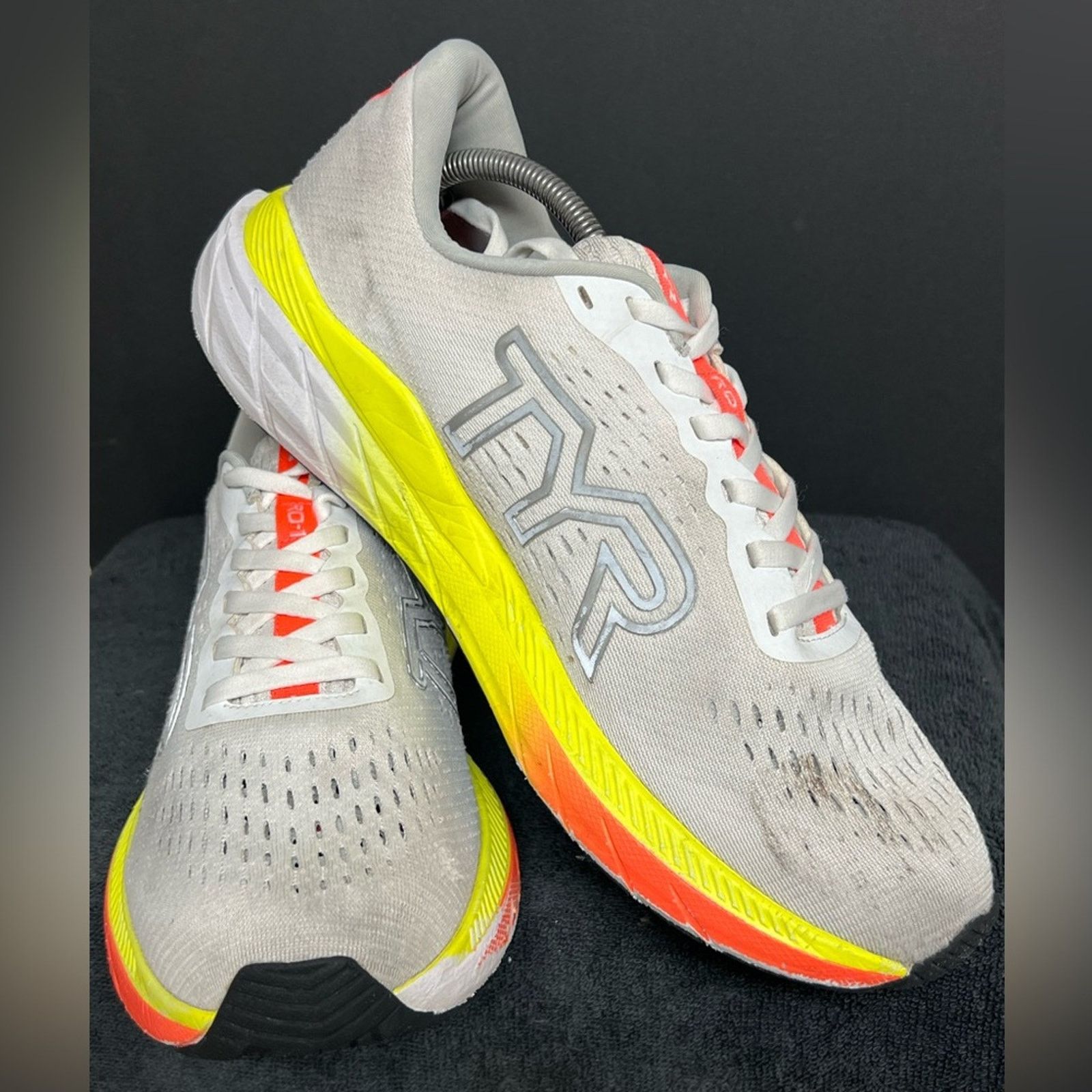 Other TYR RD-1 Runner Men's Size 11.5 White Yellow Running Shoes Size US 11.5 / EU 44-45 - 3 Thumbnail