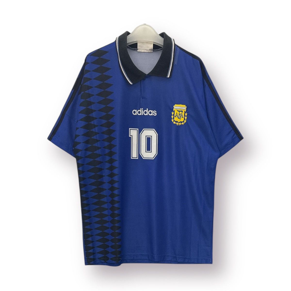 Adidas ❤️‍🔥Private Collection Argentina 94 Away WorldCup USA Rare Size US M / EU 48-50 / 2 - 3 Thumbnail