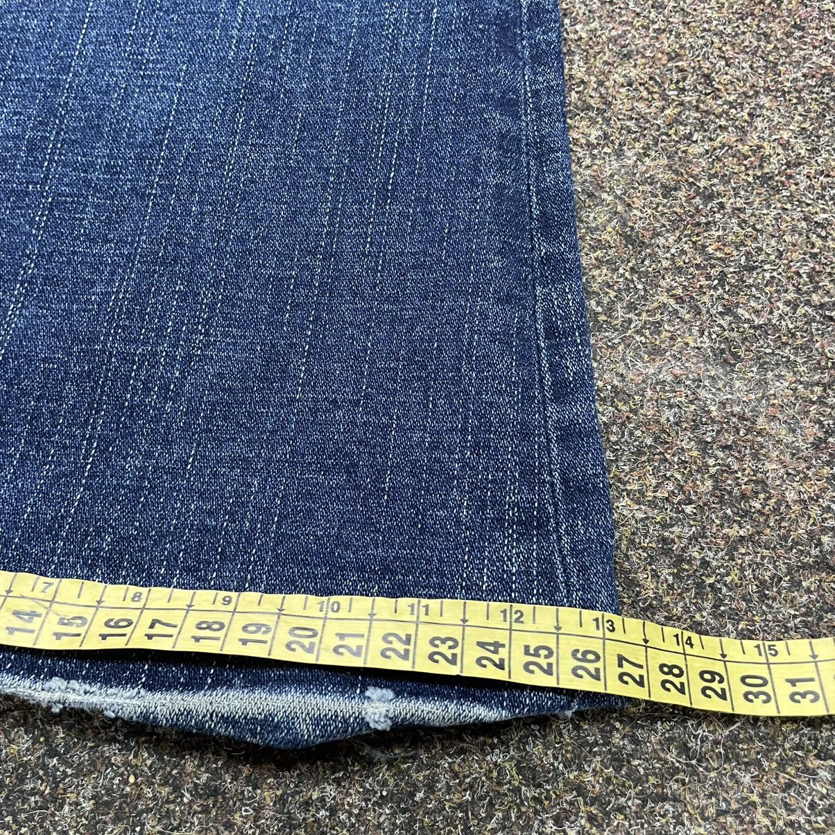 Vintage Y2K Vintage Flared Bootcut Jeans Sun Faded Distressed Grunge Size 32" / US 10 / IT 46 - 8 Thumbnail