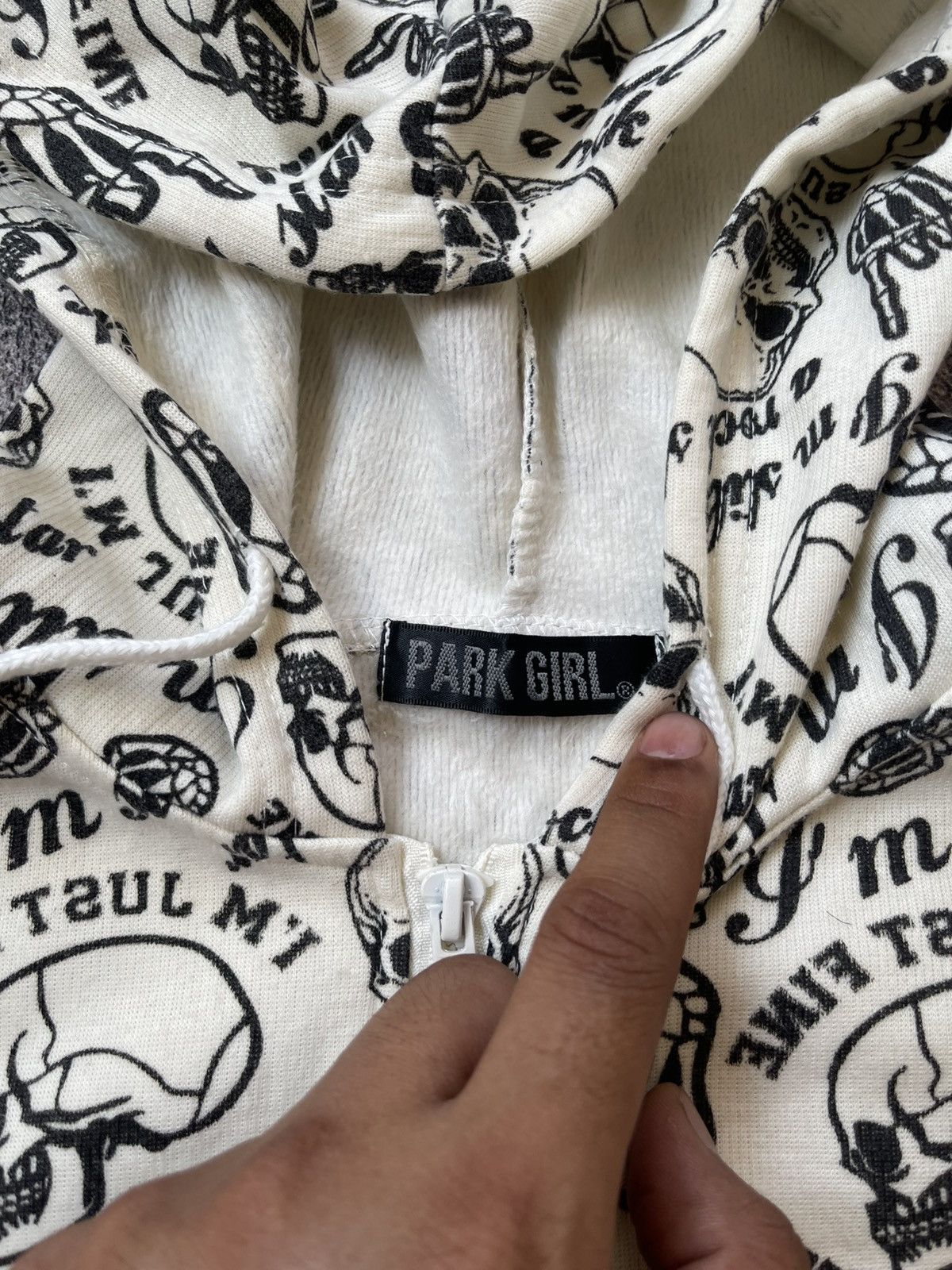 Hysteric Glamour Y2k Park Girl Ifsixwasnine skull full print hoodie Size US M / EU 48-50 / 2 - 4 Thumbnail