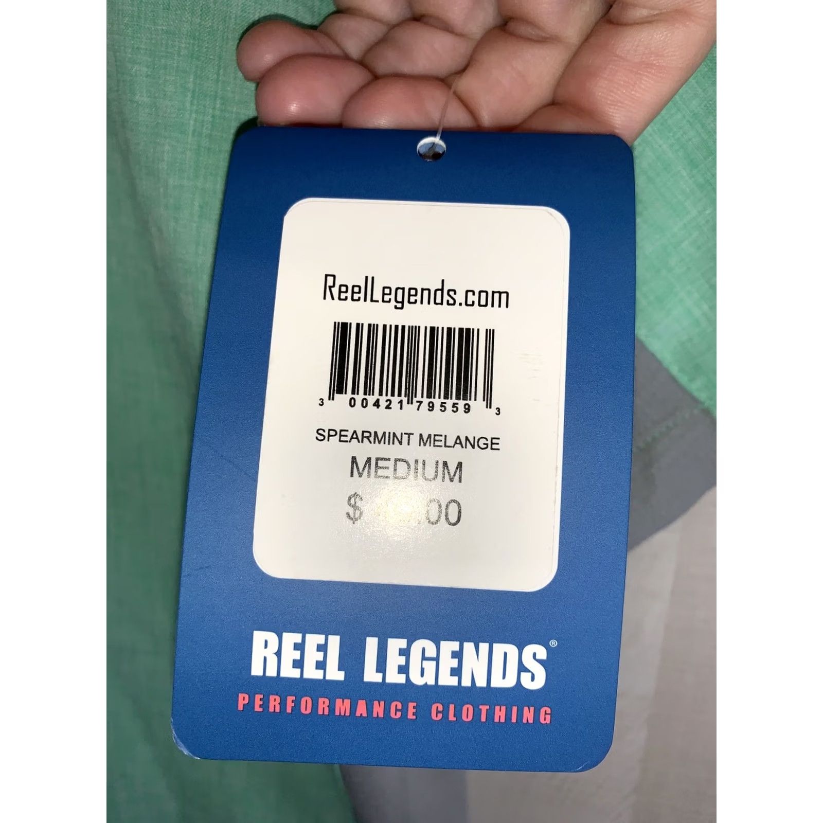 Vintage VINTAGE? No, Not Vintage. Reel Legends Billfish Performance Button Up Fishing Shirt Mens M NWT-7595 Size US M / EU 48-50 / 2 - 5 Thumbnail