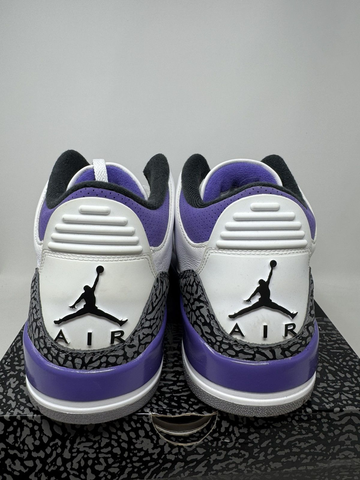 Jordan Brand Nike Air Jordan 3 Retro Dark Iris Size US 13 / EU 46 - 5 Thumbnail