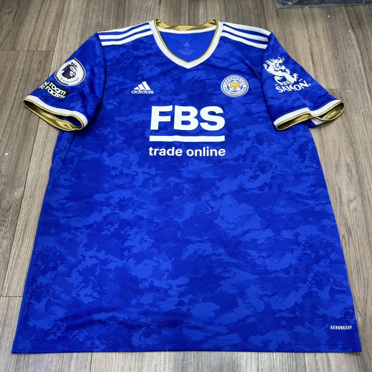 Adidas Leicester City 21/22 home shirt #7 Barnes Size US XL / EU 56 / 4 - 1 Thumbnail