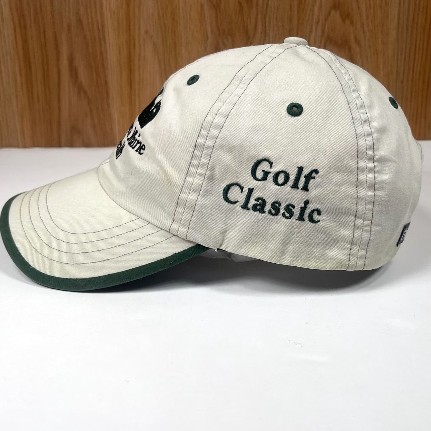 Vintage Richardson Golf Hat Cap Golf Classic Western Maine Health Adjustable StrapBack Mens Size ONE SIZE - 4 Thumbnail