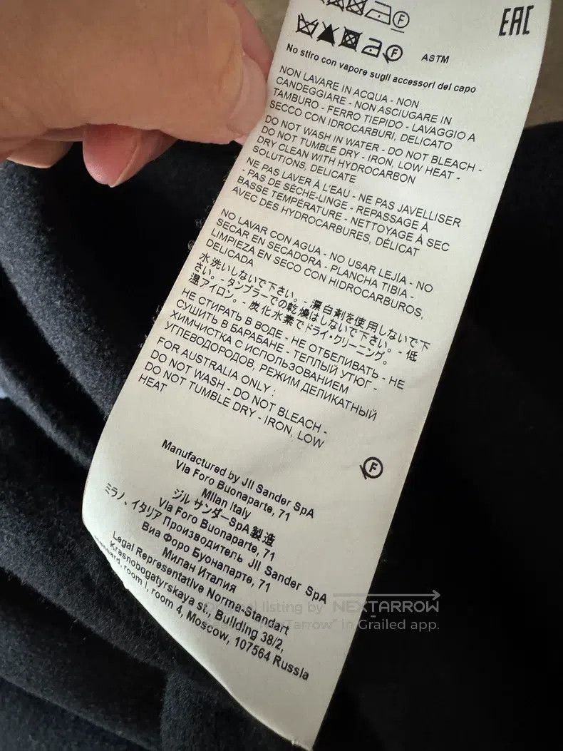 Jil Sander Jil Sander size 48 Long black cashmere coat Size M / US 6-8 / IT 42-44 - 7 Thumbnail
