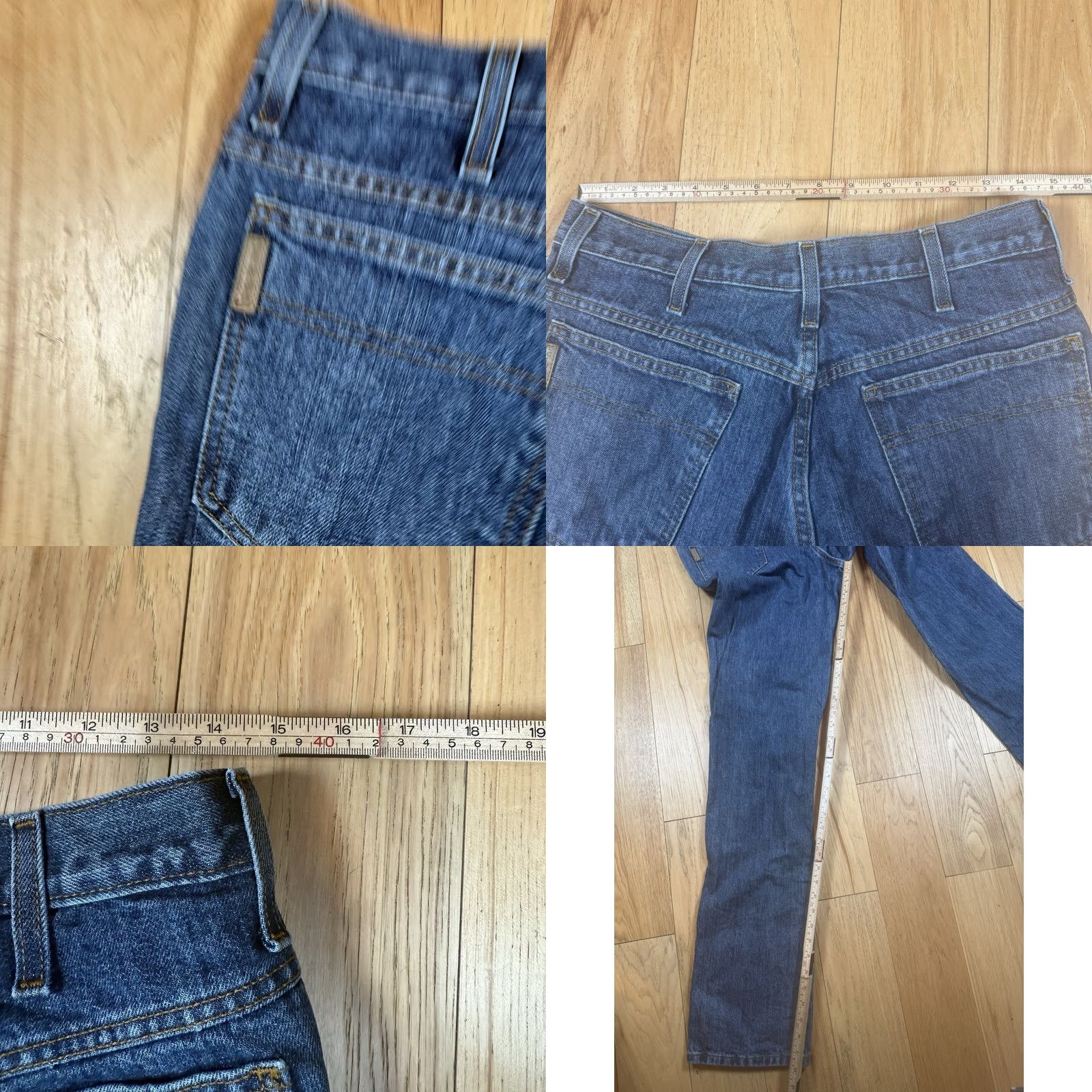 Denime VINTAGE Cinch Jeans Mens 32x38 Denim Blue Medium Straight Jeans Y2K Mens Boys? Size US 32 / EU 48 - 8 Thumbnail