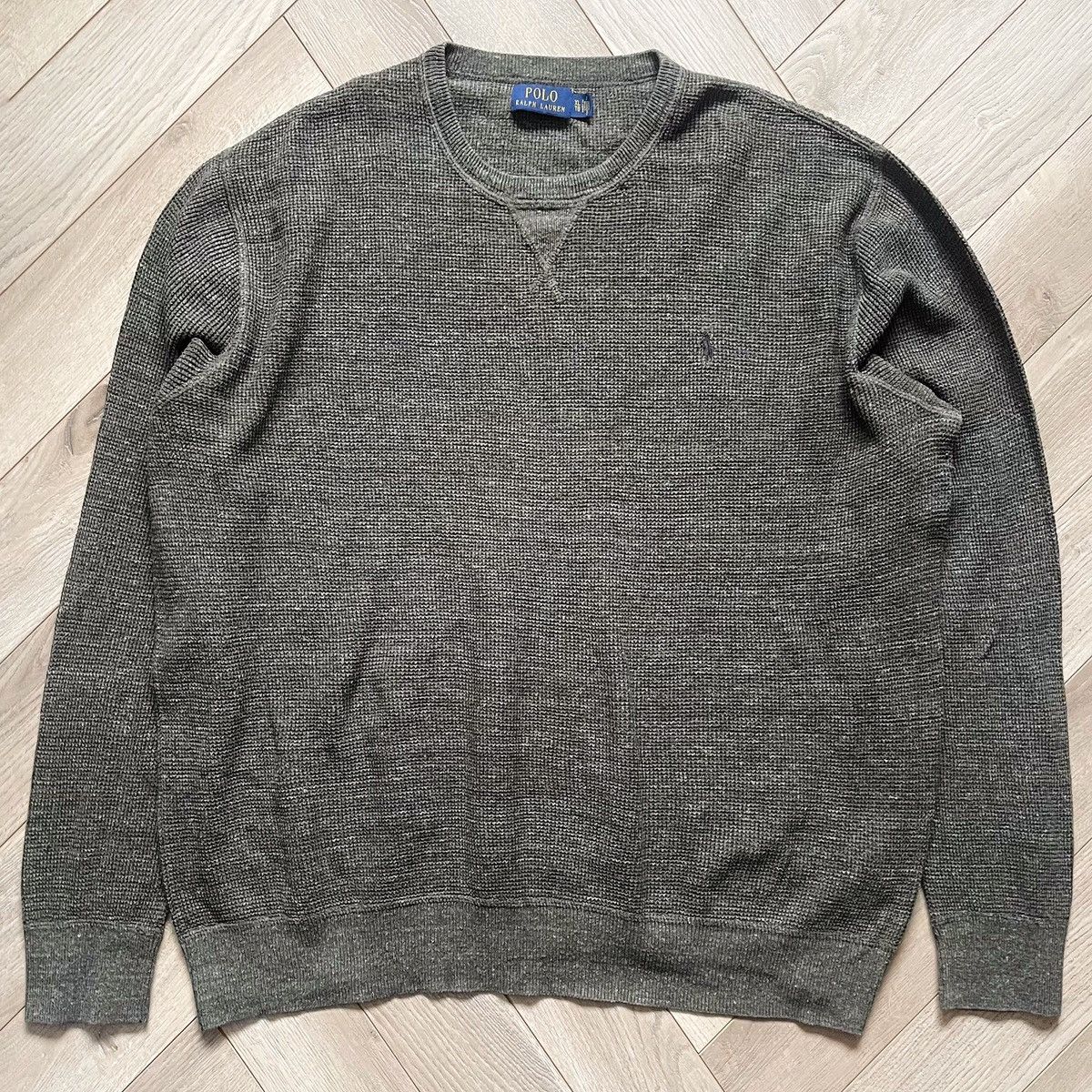 Polo Ralph Lauren Polo Ralph Lauren Chunky Knit Cotton Jumper Size US XL / EU 56 / 4 - 1 Thumbnail