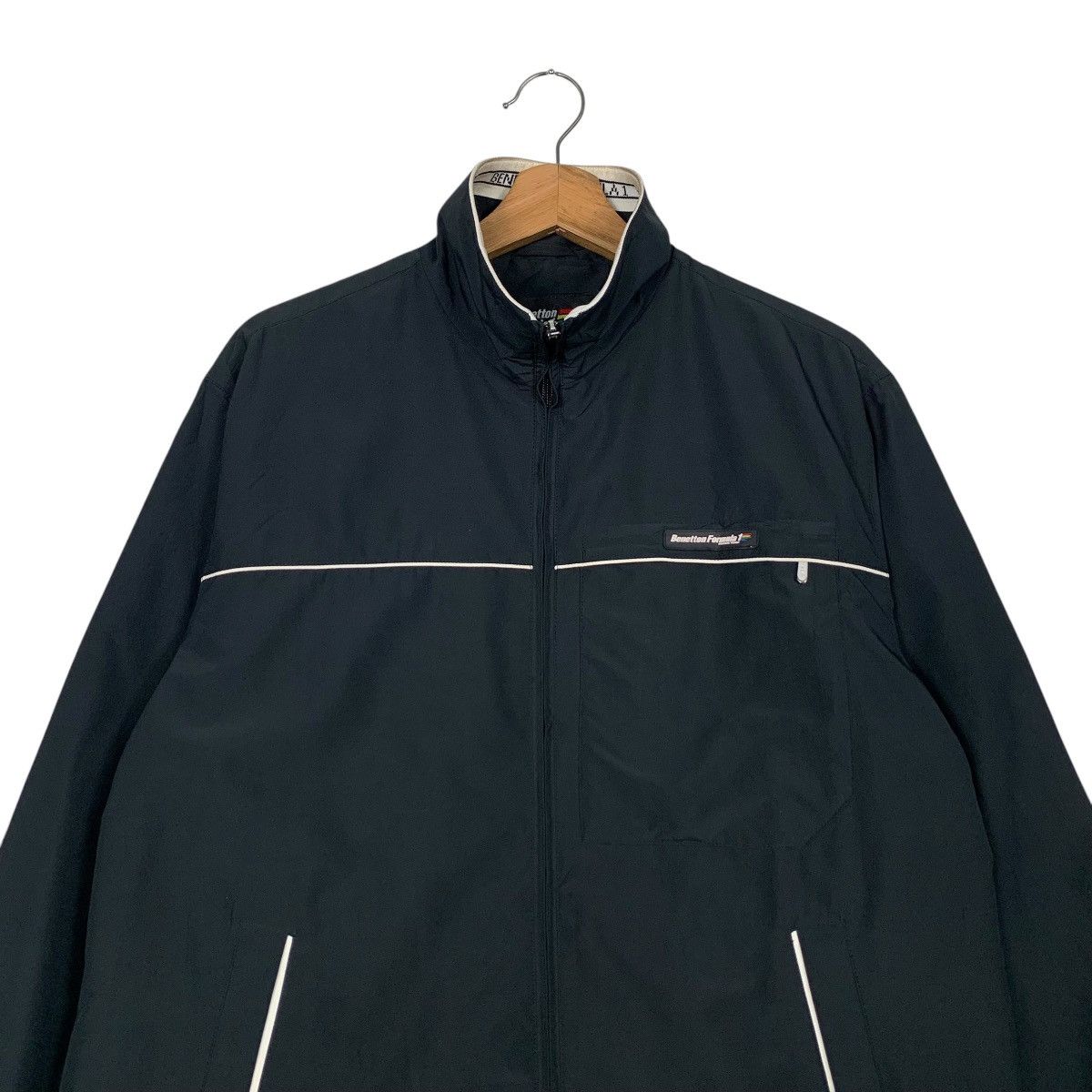 Benetton BENETTON FORMULA 1 Racing Team Light Jacket #2374-C106 Size US S / EU 44-46 / 1 - 2 Thumbnail