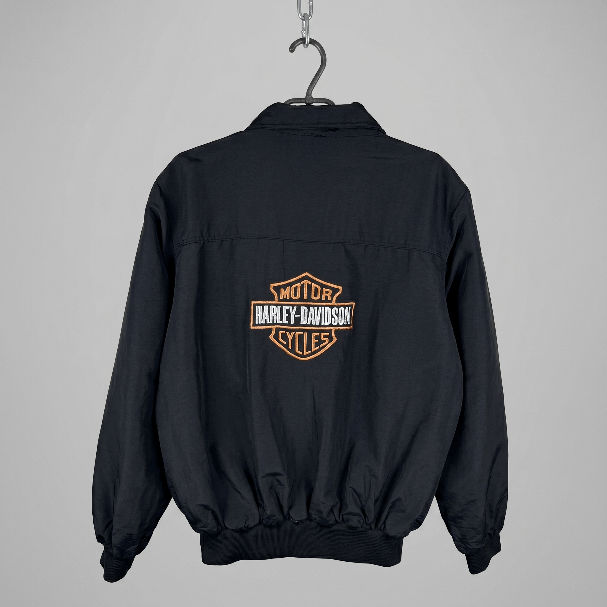 Harley Davidson RARE 90s Harley Davidson Bomber Jacket Racing Streetwear Size US XXL / EU 58 / 5 - 2 Thumbnail