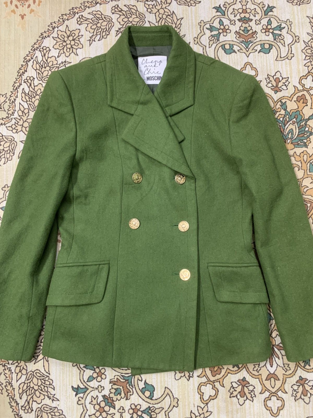 Moschino MOSCHINO BLAZER WOOL Size S / US 4 / IT 40 - 2 Thumbnail