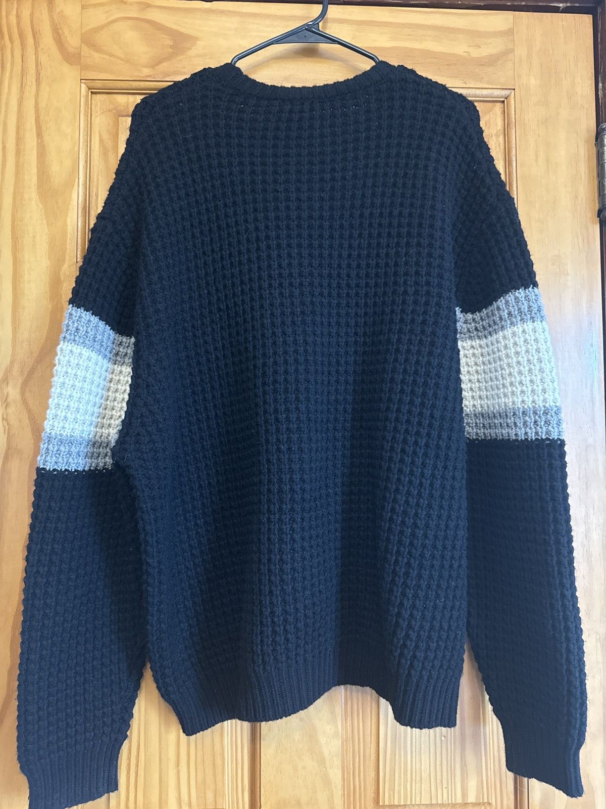 Designer × Pleasures Pleasures Twitch Chunky Knit Sweater Size US L / EU 52-54 / 3 - 2 Thumbnail