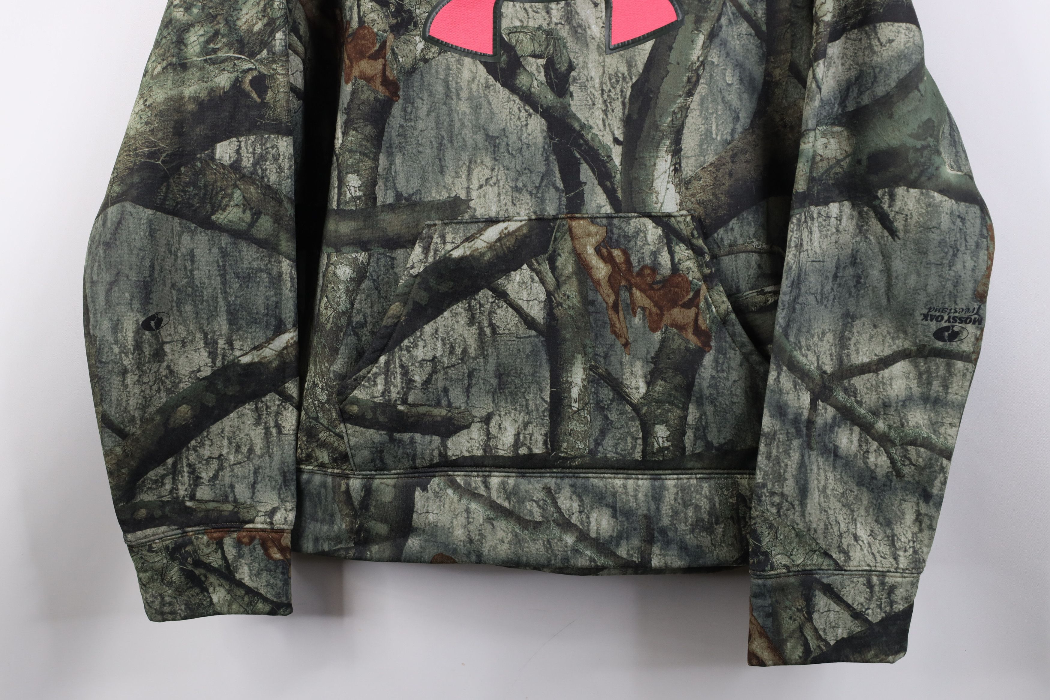 Under Armour Under Armour Big Logo Mossy Oak Camouflage Hoodie Sweatshirt Size L / US 10 / IT 46 - 3 Thumbnail