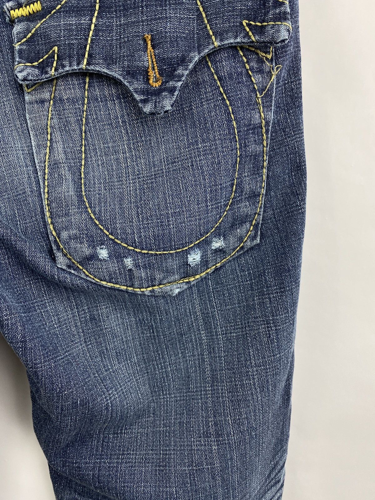 True Religion 🇺🇸 Vintage True Religion Denim Jeans made in USA Size US 34 / EU 50 - 6 Thumbnail