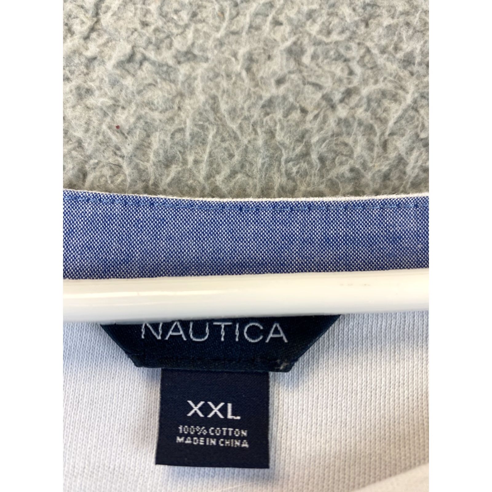 Nautica VINTAGE? (No) Nautica Blouse Women 3/4 Sleeve Round Neck Pullover White XXL 2XL Women’s Shirt Top 3/4 Sleeve White Nautica Womens Blouse 2XL Size XXL / US 16-18 / IT 52-54 - 4 Thumbnail