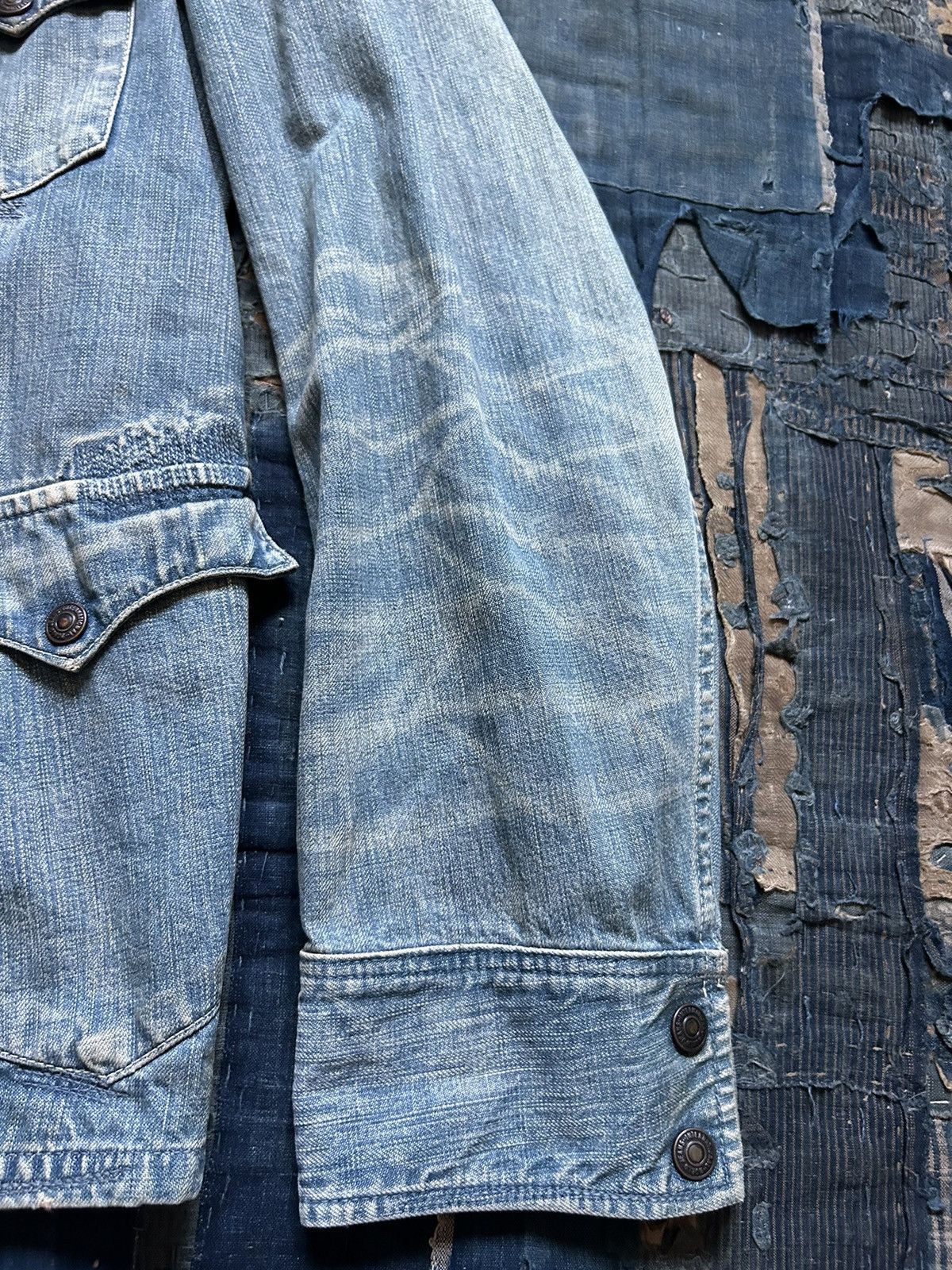 Kapital × Kapital Kountry Kapital damaged Studs coverall denim jacket Size US L / EU 52-54 / 3 - 10 Thumbnail