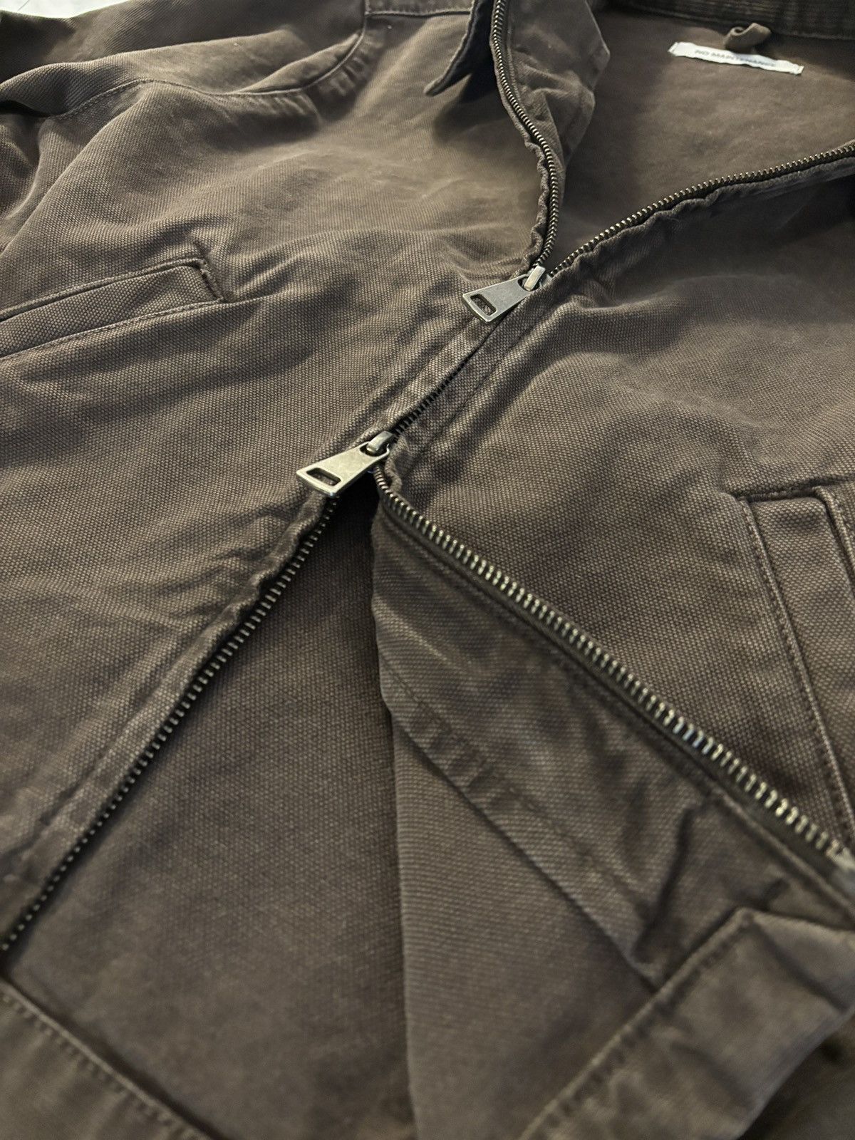 No Maintenance No Maintenance Brown Canvas Mechanic Jacket XS Size US XS / EU 42 / 0 - 4 Thumbnail